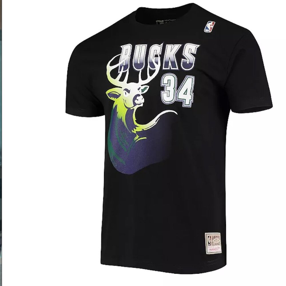 Ray Allen Bucks Mitchell And Ness Shirt